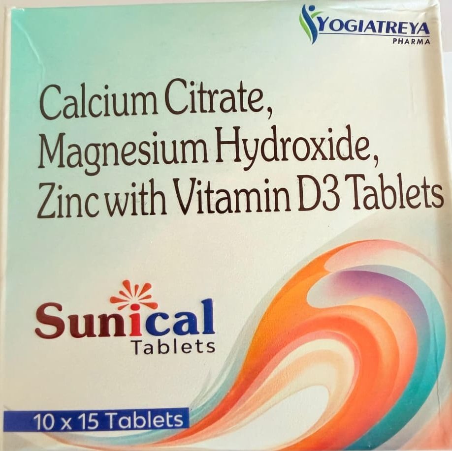 Sunical medicine package